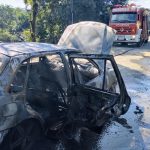 Bombeiros atendem duas ocorrências de incêndio em veículos no fim de semana