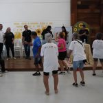 Celebração de início das atividades do Serviço de Convivência e Fortalecimento de Vínculos de Barra Velha para idosos com homenagens e acolhimento