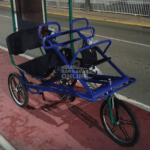 Triciclo de quiosque próximo da praia é furtado por criminosos