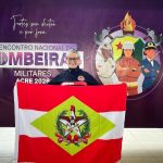 Bombeira de Barra Velha participa do XI Encontro Nacional de Bombeiras Militares no Acre