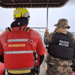 [VÍDEO] Bombeiros Militares e Polícia Militar Ambiental removem redes ilegais de pesca durante operação conjunta