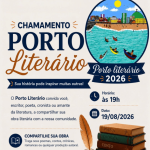 Secretaria de Educação, Cultura e Desporto de Barra Velha realiza Chamamento Público para a Noite Cultural do Porto Literário