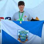 Atleta de Barra Velha estreia com três medalhas de ouro nos Jogos Abertos Paradesportivos de Santa Catarina
