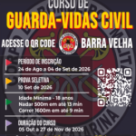Bombeiros Militares abrem inscrições para curso de guarda-vidas civil em Barra Velha