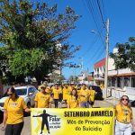 CAPS de Barra Velha promove caminhada para conscientizar sobre saúde mental e valorização da vida