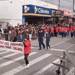 Corpo de Bombeiros Militar abrilhanta desfile cívico na cidade de Barra Velha