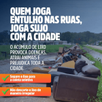 Prefeitura de Barra Velha comunica orientação sobre descarte irregular de resíduos